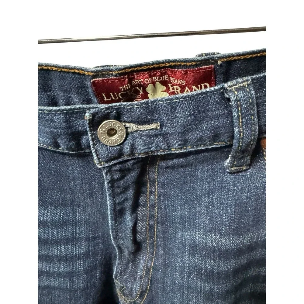 Lucky Brand Jeans Men 38x30 Blue 361 Vintage Straight Dark Wash Denim